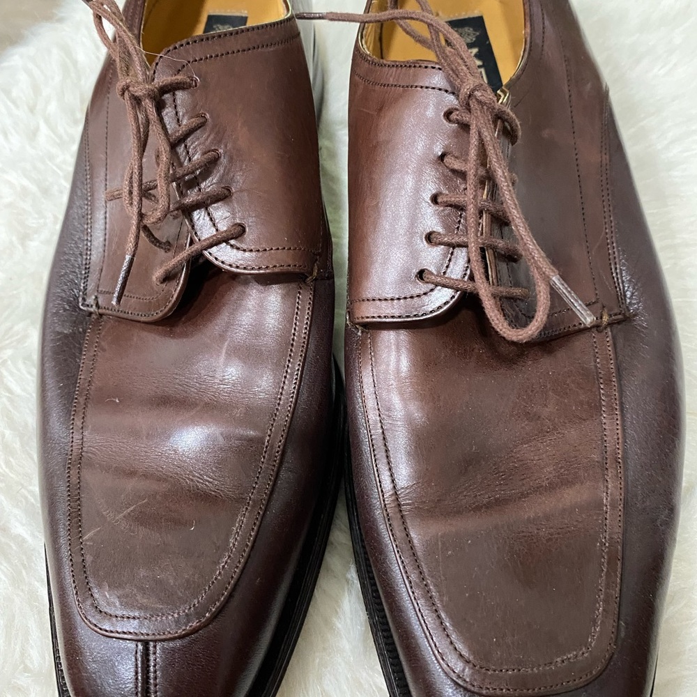 Mezclan Spain Men’s shoes size 9 , brown upper side  and dark brown lower side